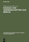 Buchcover Exodus von Wissenschaften aus Berlin