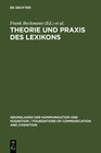 Buchcover Theorie und Praxis des Lexikons