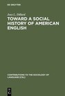 Buchcover Toward a Social History of American English