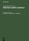 Buchcover Poetae Comici Graeci / Menecrates - Xenophon