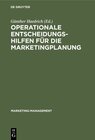 Buchcover Operationale Entscheidungshilfen für die Marketingplanung