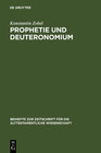 Buchcover Prophetie und Deuteronomium