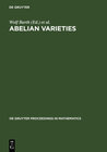 Buchcover Abelian Varieties