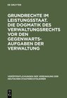 Buchcover Grundrechte im Leistungsstaat. Die Dogmatik des Verwaltungsrechts vor den Gegenwartsaufgaben der Verwaltung