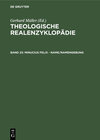 Buchcover Theologische Realenzyklopädie / Minucius Felix - Name/Namengebung
