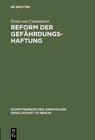Buchcover Reform der Gefährdungshaftung