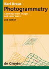 Buchcover Photogrammetry