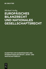 Buchcover Europäisches Bilanzrecht und nationales Gesellschaftsrecht