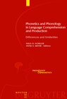 Buchcover Phonetics and Phonology in Language Comprehension and Production