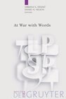 Buchcover At War with Words