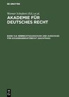 Buchcover Akademie für Deutsches Recht / Erbrechtsausschuß und Ausschuß für Schadensersatzrecht (Nachtrag)