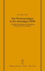 Buchcover Das Parteivermögen in der ehemaligen DDR