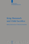 Buchcover King Manasseh and Child Sacrifice