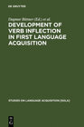Buchcover Development of Verb Inflection in First Language Acquisition