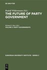 Buchcover The Future of Party Government / Party Governments