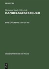 Buchcover Handelsgesetzbuch / §§ 425–460