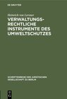 Buchcover Verwaltungsrechtliche Instrumente des Umweltschutzes