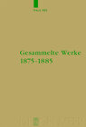 Buchcover Gesammelte Werke 1875-1885