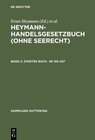 Buchcover Heymann-Handelsgesetzbuch (ohne Seerecht) / Zweites Buch . §§ 105-237