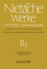 Buchcover Friedrich Nietzsche: Nietzsche Werke. Abteilung 2 / Vorlesungsaufzeichnungen (SS 1870 - SS 1871)