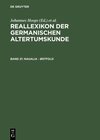 Buchcover Reallexikon der Germanischen Altertumskunde / Naualia - Østfold