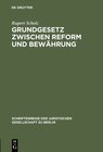 Buchcover Grundgesetz zwischen Reform und Bewährung