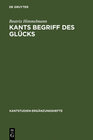 Buchcover Kants Begriff des Glücks