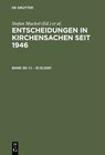 Entscheidungen in Kirchensachen seit 1946 / 1.1. - 31.12.2001 width=