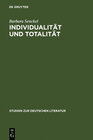 Buchcover Individualität und Totalität