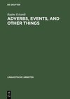 Buchcover Adverbs, Events, and Other Things