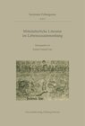 Buchcover Mittelalterliche Literatur im Lebenszusammenhang