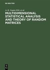 Buchcover Multidimensional Statistical Analysis and Theory of Random Matrices