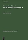 Buchcover Handelsgesetzbuch / §§ 343–382