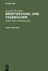 Buchcover Giacomo Meyerbeer: Briefwechsel und Tagebücher / 1860-1864