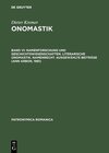 Buchcover Namenforschung und Geschichtswissenschaften. Literarische Onomastik. Namenrecht. Ausgewählte Beiträge (Ann Arbor, 1981)