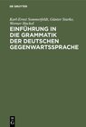 Buchcover Einführung in die Grammatik der deutschen Gegenwartssprache