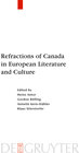 Buchcover Refractions of Canada in European Literature and Culture