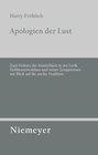 Buchcover Apologien der Lust