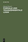 Buchcover Formale und transzendentale Logik