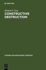 Buchcover Constructive Destruction