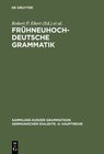 Buchcover Frühneuhochdeutsche Grammatik