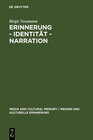 Buchcover Erinnerung – Identität – Narration