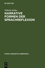 Buchcover Narrative Formen der Sprachreflexion