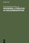 Buchcover Moderne Literatur in Grundbegriffen
