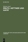 Buchcover Prutz, Hettner und Haym