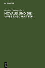 Buchcover Novalis und die Wissenschaften
