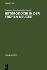 Buchcover Heterodoxie in der Frühen Neuzeit