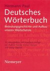 Buchcover Deutsches Wörterbuch