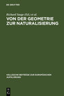 Buchcover Von der Geometrie zur Naturalisierung