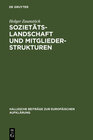 Buchcover Sozietätslandschaft und Mitgliederstrukturen